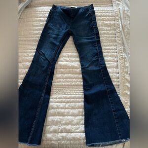 Free people flare jean size 25 short